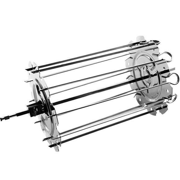 NNEOBA Grill Cage & Skewer Set Silver