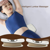 NNEOBA Electric Lumbar Traction Massager Back And Waist Spine Support White