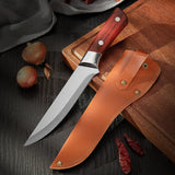 NNEOBA Meat Vegetable Cutting Knife Brown