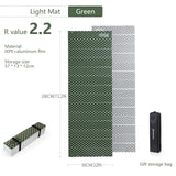 NNEOBA Ultralight Folding Camping Mat Moistureproof Pad Green