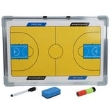 Professional Magnetic Basketball Coaching Board – Double-Sided Aluminum Alloy Tactical Board