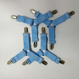 NNEOBA 4Pcs/Set Elastic Bed Sheet Grippers Belt
