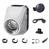 NNEOBA Ultra-Bright 1600 Lumen Bike Headlight Remote White