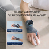 NNEOBA Electric Heating Wrist Massager with 9-Gear Grey