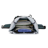 NNEOBA 40L Waterproof Hiking And Camping Backpack Gray Blue