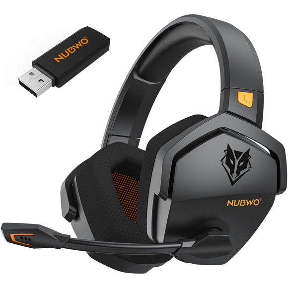 NNEOBA Dual Wireless Gaming Headset Orange