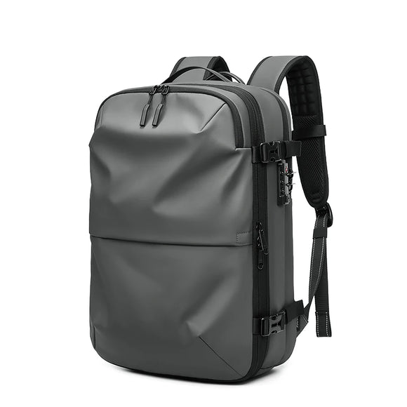 NNEOBA Expandable Laptop Backpack Grey