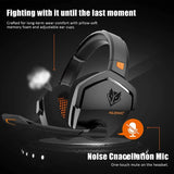 NNEOBA Dual Wireless Gaming Headset Orange