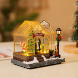 Lighted Christmas Village House with Music