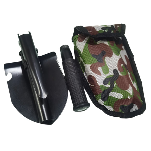 NNEOBA Multifunctional Military Folding Shovel Outdoor Tool Kit