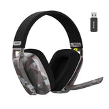 NNEOBA Wireless Gaming Headset with Mic Camouflage