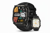 NNEOBA Tank M4 GPS Smartwatch Stainless Steel