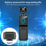 NNEOBA Mini 4K HD Body Camera with Night Vision Portable Recorder