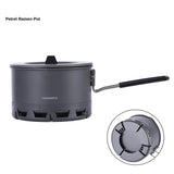 NNEOBA Ultralight Heat Exchanger Pot Camping Cookware Grey