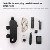 NNEOBA Aerodynamic Bicycle Top Tube Bag Zip Frame Balck