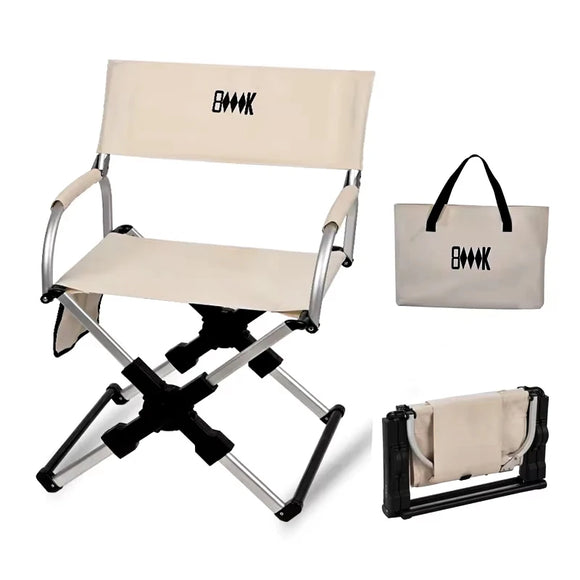 NNEOBA Foldable Outdoor Chair 600D Oxford Fabric Khaki