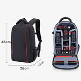 NNEOBA Professional Waterproof Camera Backpack Red
