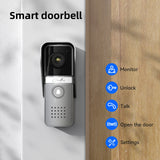 NNEOBA 7-Inch Video Doorphone Intercom System