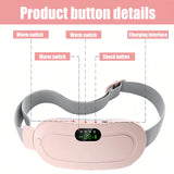 NNEOBA Heated Massage Warming Palace Belt Pink