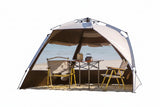 Sonuto Outdoor 3-4P One-Touch Camping Tent Quick Automatic Opening Beach Fishing Tent Family Travel Picnic Park Anti-UV Shade