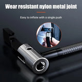 NNEOBA High-Precision Portable Air Pump Compressor Digital Tyre Inflator Black