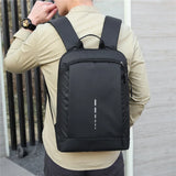 NNEOBA Lightweight Waterproof Laptop Backpack Black
