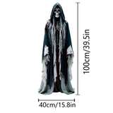 2D Halloween Horror Evil Man Hanging Background Cloth