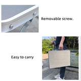 NNEOBA Foldable Aluminum Outdoor Table