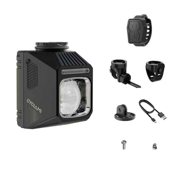 NNEOBA Bike Headlight with Remote Black