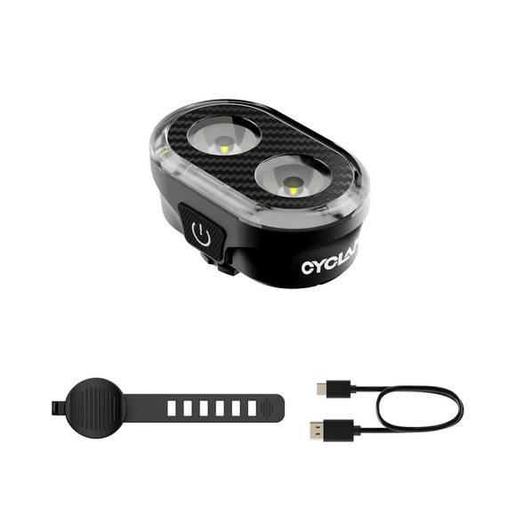 NNEOBA Bike Headlight Rechargeable Black