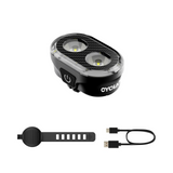 NNEOBA Bike Headlight Rechargeable Black