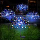 NNEOBA Solar Fireworks Lights Outdoor Decor