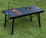 NNEOBA IGT 3-Unit Camping Table Portable Folding Aluminum Alloy BBQ Table Black