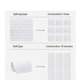 Self-Adhesive 3D Waterproof PVC Wall Sticker Brick Wallpaper