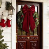 Extra Large Velvet Christmas Bow