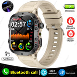 NNEOBA Smart Watch HD Fitness Tracker Khaki
