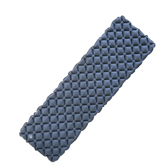 NNEOBA Inflatable Camping Sleeping Pad Nylon Air Mattress Blue