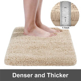NNEOBA Luxuriously Soft, Absorbent, Non-Slip Rug for a Stylish Bathroom Retreat