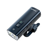 NNEOBA 2000 Lumens LED Rechargeable Bike Light Set Front Rear Black