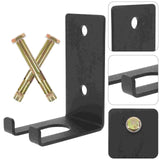 NNEOBA Wall-Mounted Barbell Storage Rack - Steel Holder