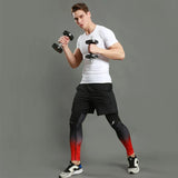 NNEOBA Men's Quick-Dry Compression Running & Fitness Leggings