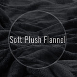 NNEOBA Double-Sided Flannel Electric Blanket with 6 Heating Levels & 5 Timing Options