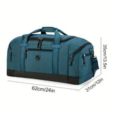 NNEOBA Weekender Travel Duffel Bag Blue