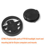 NNEOBA LED Bike Light Intelligent Sensing Bicycle Headlight Black