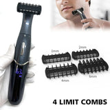 NNEOBA 7 in 1 Electric Epilator & Precision Shaver Wet & Dry Use Black