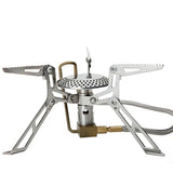 NNEOBA 2990W Split Gas Stove Silver