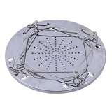 NNEOBA Simple Portable Stainless Steel Toaster