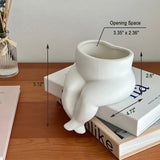 NNEOBA Charming Character Ceramics: Stylish Storage and Decor for Your Home