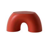 NNEOBA Rainbow Ring Stool - Red, Durable, Non-Slip Shoe Changing Bench
