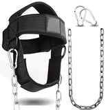 NNEOBA Adjustable Neck Training Harness for Strength & Muscle Building